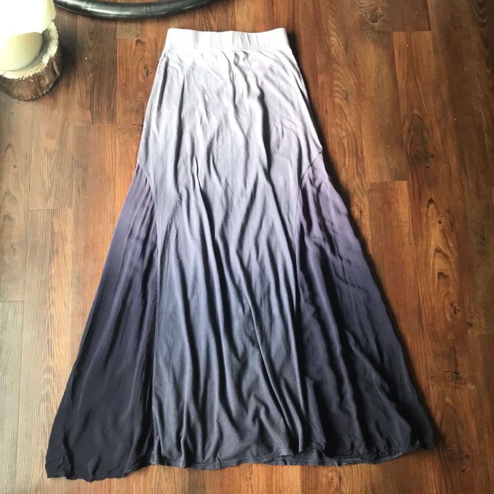 SiHo Boho Ombré Maxi Skirt